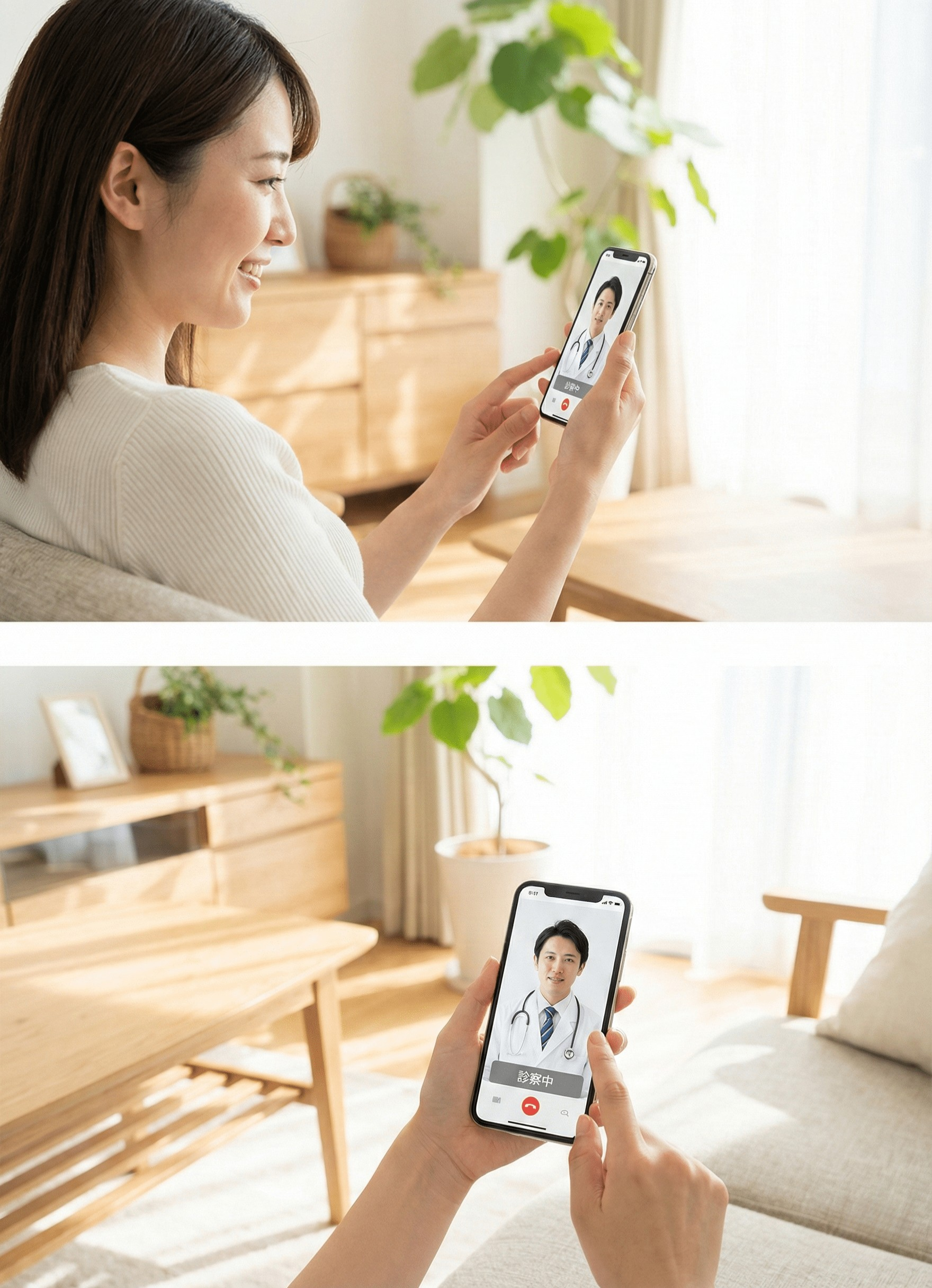 オンライン診療のイメージ